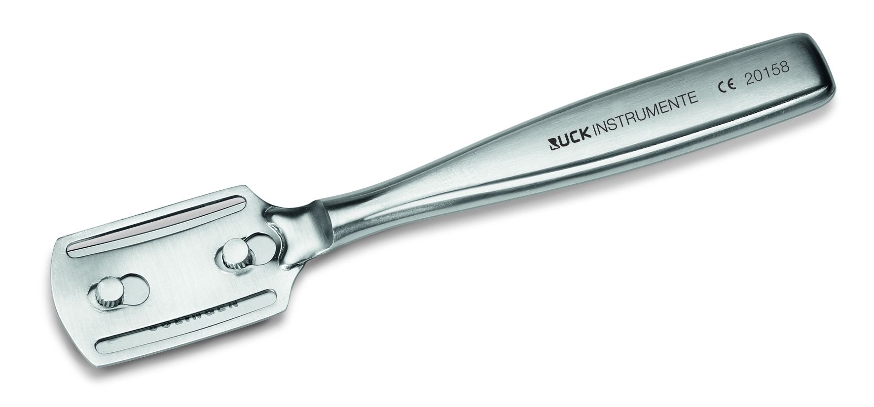 RUCK INSTRUMENTS CROSS-CUT SKIN SHAVER AND CALLUS RASP, STAINLESS STEEL photo