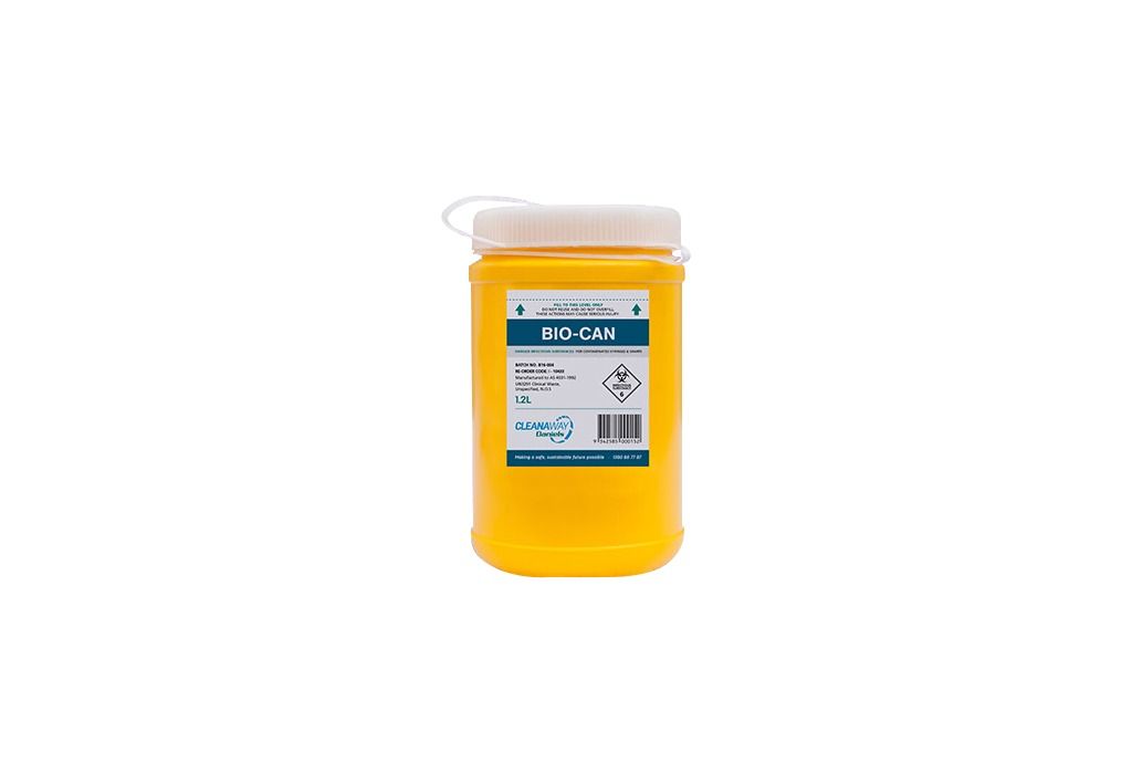 BIO-CAN SHARPS CONTAINER / 1.2L / EACH photo