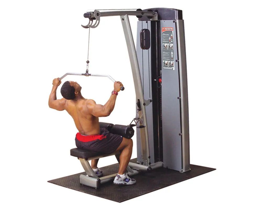 BODY SOLID PRO DUAL WORKOUT CENTRE / LAT PULL-DOWN/MIDROW photo