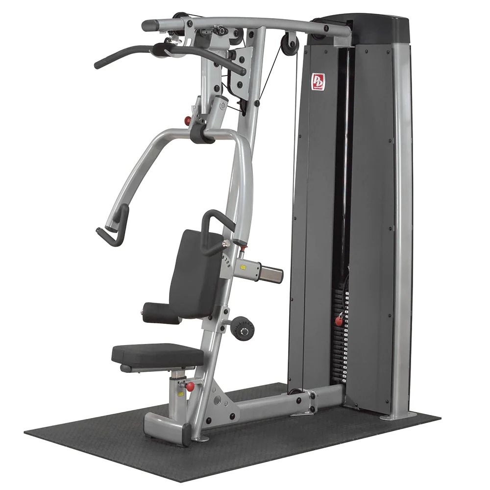 BODY SOLID PRO DUAL WORKOUT CENTRE / VERTICAL PRESS AND LAT photo