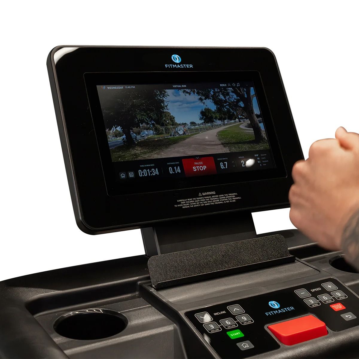 FITMASTER i500 COMMERCIAL MEDICAL TREADMILL photo
