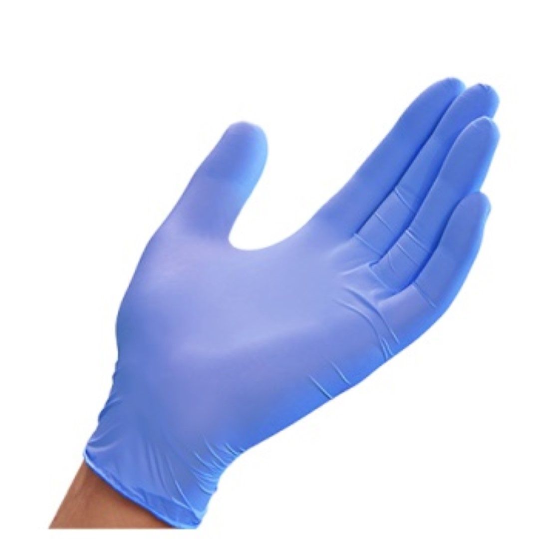 MEDICAL NITRILE GLOVES / 100 PIECES photo
