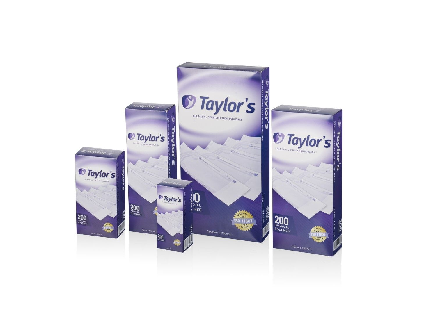 TAYLOR'S SELF SEAL STERILISATION AUTOCLAVE POUCH photo