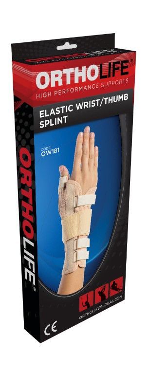 ORTHOLIFE ELASTIC WRIST/THUMB SPLINT photo