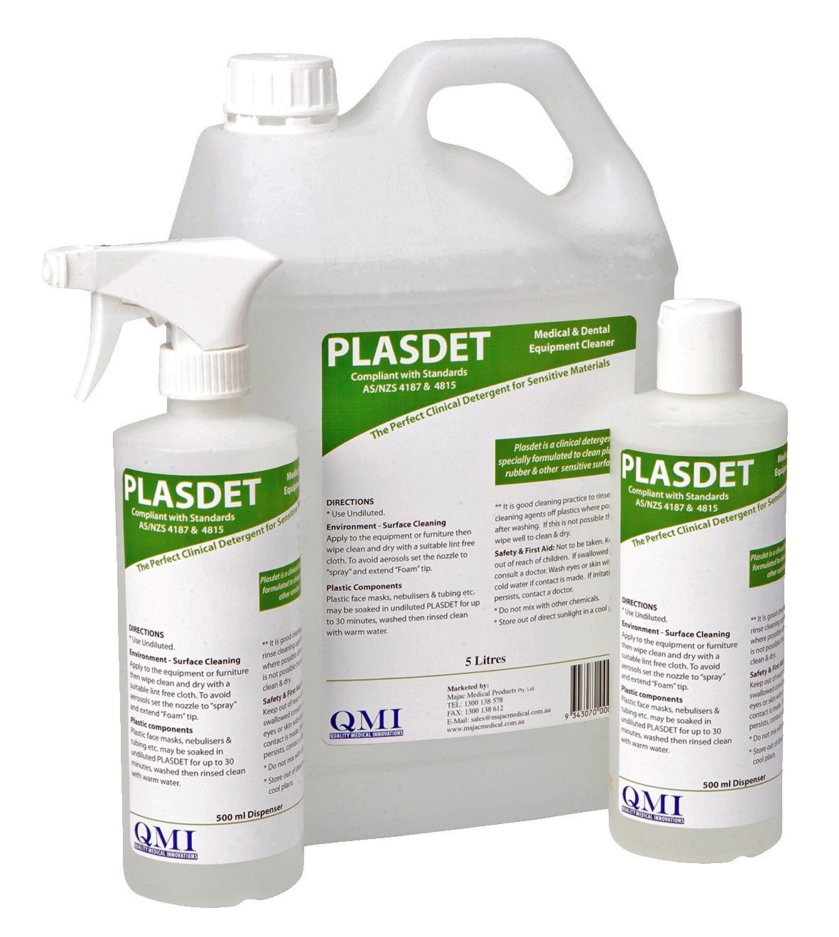 PLASDET 500ML CLINICAL DETERGENT photo