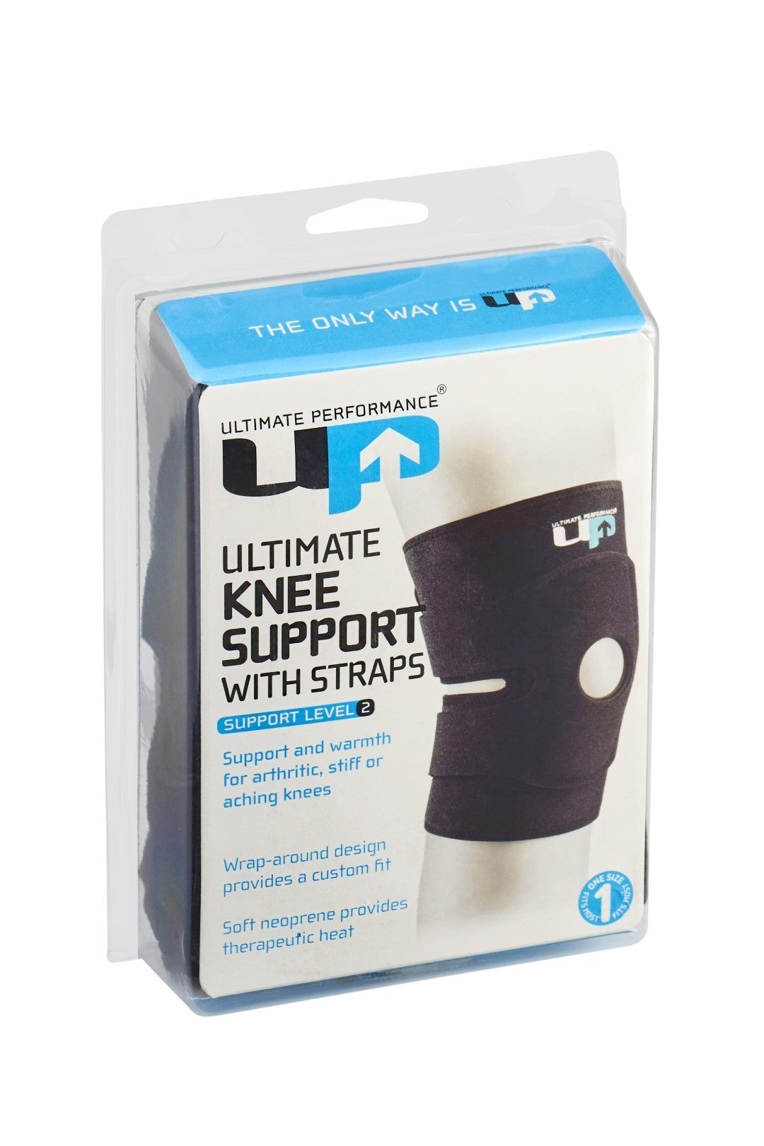 ULTIMATE PERFORMANCE KNEE SUPPORT WITH STRAPS / UNIVERSAL photo
