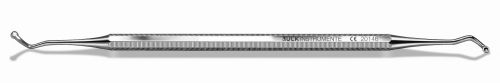 RUCK INSTRUMENTS SPOON LIKE NAIL INSTRUMENT, DOUBLE SIDED, STAINLESS STEEL / 17CM / SPIKED HEAD