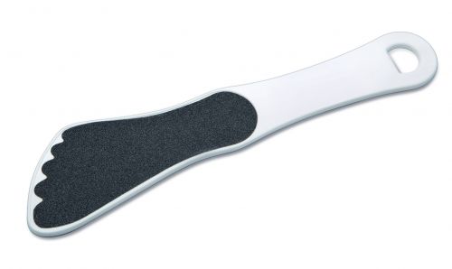 RUCK INSTRUMENTS DOUBLE SIDED FOOT FILE IN FOOT SHAPE WITHOUT IMPRINT