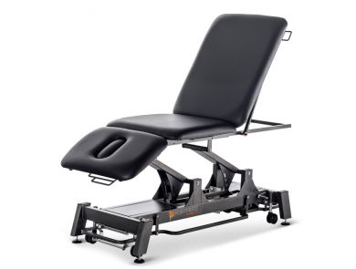 FORTRESS STABILITY 3-SECTION SHORTHEAD / BLACK FRAME / BLACK UPHOLSTERY / 360 DEGREE OPERATION