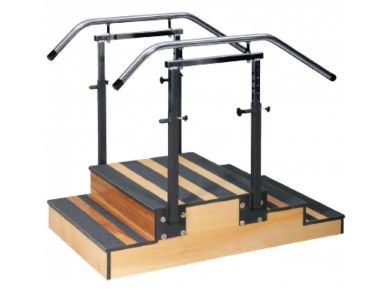 FORTRESS SELECT STRAIGHT 180°  TRAINING STAIR / ADJUSTABLE HEIGHT RAIL