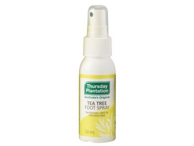 TEA TREE FOOT SPRAY / 2% / 50ml SPRAY BOTTLE